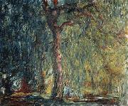 Claude Monet Weeping Willow painting